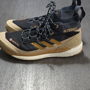 Adidas Terrex Black and Tan Athletic Shoes